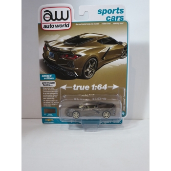 Auto World 1:64 Chevrolet Corvette 2020 zeus bronze